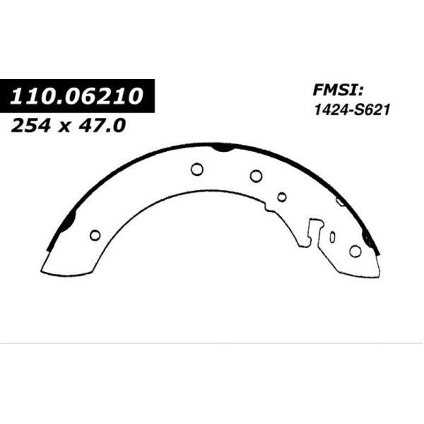 Centric Brake Shoes 1980 - 1989 Peugeot 505 111.06210