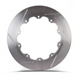 Right STOPTECH Aero Slotted Bare Iron Finish Disc 31.326.1102.99