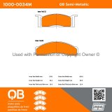 QB Semi-Metallic Brake Pads 1000-0034M