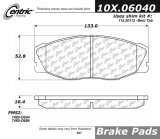 Front C-Tek Semi-Metallic Brake Pads Toyota 102.06040